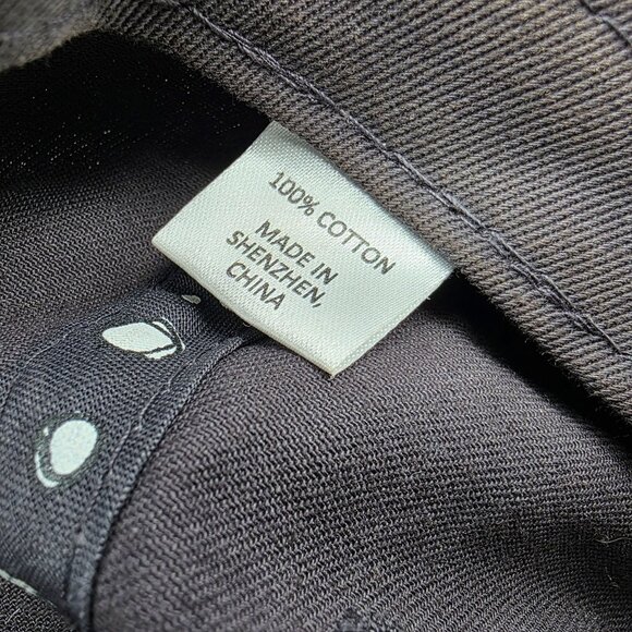 SeaWorld Orca Kids Adjustable Cap Black Embroidered Shamu Baseball Hat Unisex - Picture 8 of 10